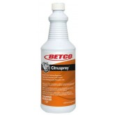 Betco 13712 Citruspray RTU Water Rinsable Foaming Degreaser/ Deodorizer - 32 Ounces